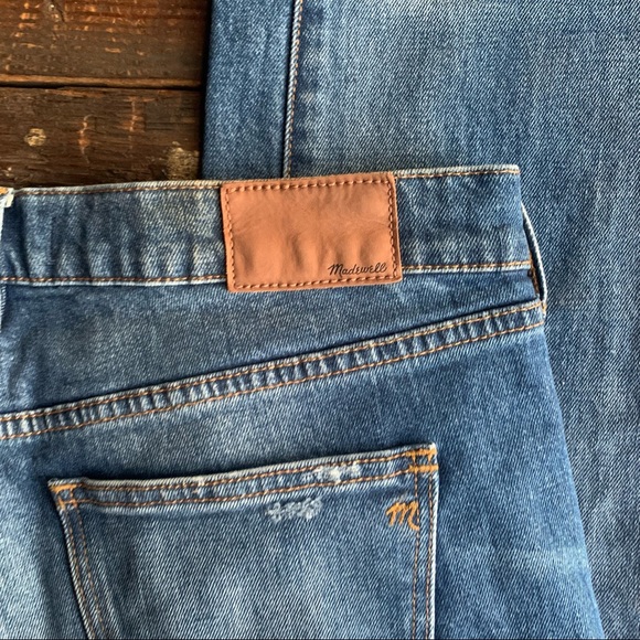 Madewell the slim boyjean painter distressed 27 denim jeans boyfriend like new - Picture 9 of 9